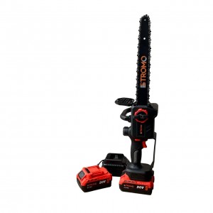 Пила ланцюгова акумуляторна STROMO AAS-40, 20В, безщіткова, 12", 2 АКБ 3А·год, зарядний