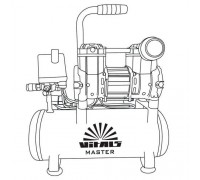 Компресор безмасляний Vitals Master SKB9.t572-8a