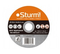 Круг відрізний по металу Sturm 9020-07-125x10, 125x1.0x22