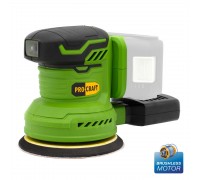 Акумуляторна ексцентрикова шліфмашина Procraft PX20BL (без акб та зп)