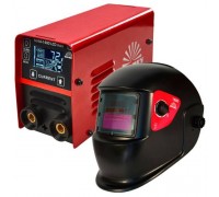 Комплект зварювальний апарат Vitals MMA-1400 LCD mini + Маска зварювальника Vitals 1500 (1+1)