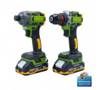 Набір акумуляторного шуруповерта та гвинтоверта Procraft PA214SET (2 АКБ)