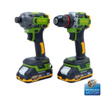 Набір акумуляторного шуруповерта та гвинтоверта Procraft PA214SET (2 АКБ)