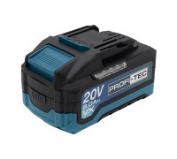 Акумуляторна батарея PROFI-TEC PT2080VX POWERLine (20 В / 8.0 Аг, високострумова, з індикатором)