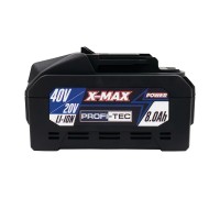Акумуляторна батарея PROFI-TEC PT4080XM X-MAX для PCWM16040 (40 В | 20 В, 8.0 Аг)