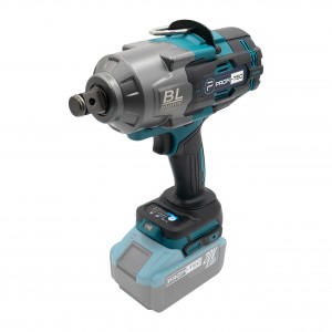 Акумуляторний гайковерт PROFI-TEC PTW2100BL POWERLine (2×PT2080EP (8.0 Аг), зарядний пристрій QBCD20/4 quick)