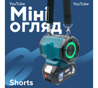 Акумуляторна bluetooth колонка PROFI-TEC YXDZ-007 POWERLine (без акумулятора та зарядного пристрою)