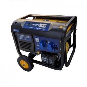 Генератор бензиновий PROFI-TEC PE-9000GE (8.0-8.5 кВт, електростартер)