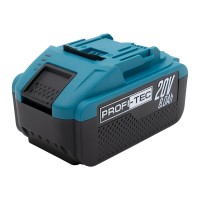Акумуляторна батарея PROFI-TEC PT2080EP POWERLine (20 В / 8.0 Аг, високострумова, з індикатором)