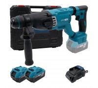 Акумуляторний перфоратор PROFI-TEC PBH201 POWERLine (2×PT2040EP (4.0 Аг), зарядний пристрій)