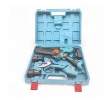 Sturmax SCM2161C-SET: CCM9916SS+ SCM2016CLSS Набір ак. інструменту 16В,  пила, секатор, кейс – Sturmax