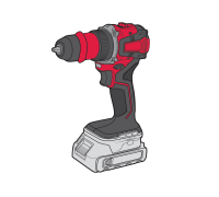 Дриль-шурупокрут акумуляторний Vitals Master AU 1835abc BL