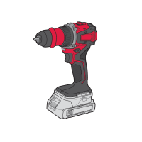 Дриль-шурупокрут акумуляторний Vitals Master AU 1835aq BL