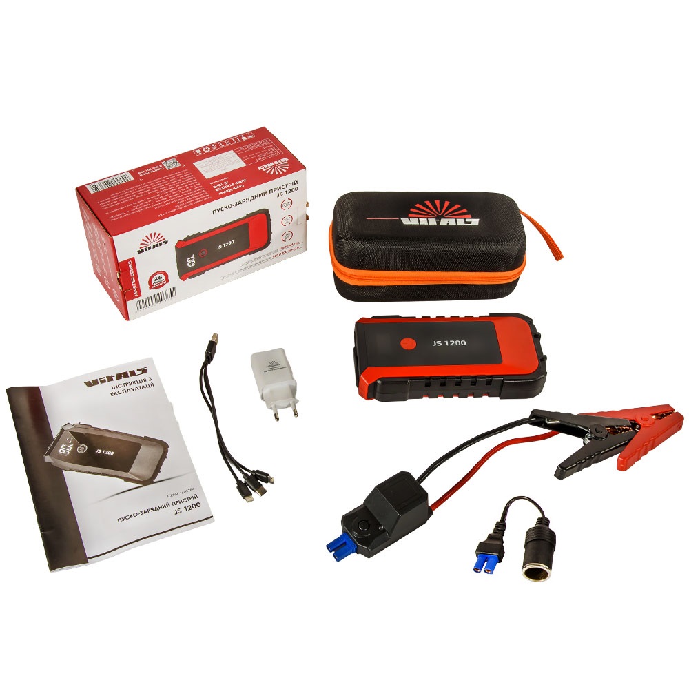 Пуско-зарядное устройство Vitals JS 1200